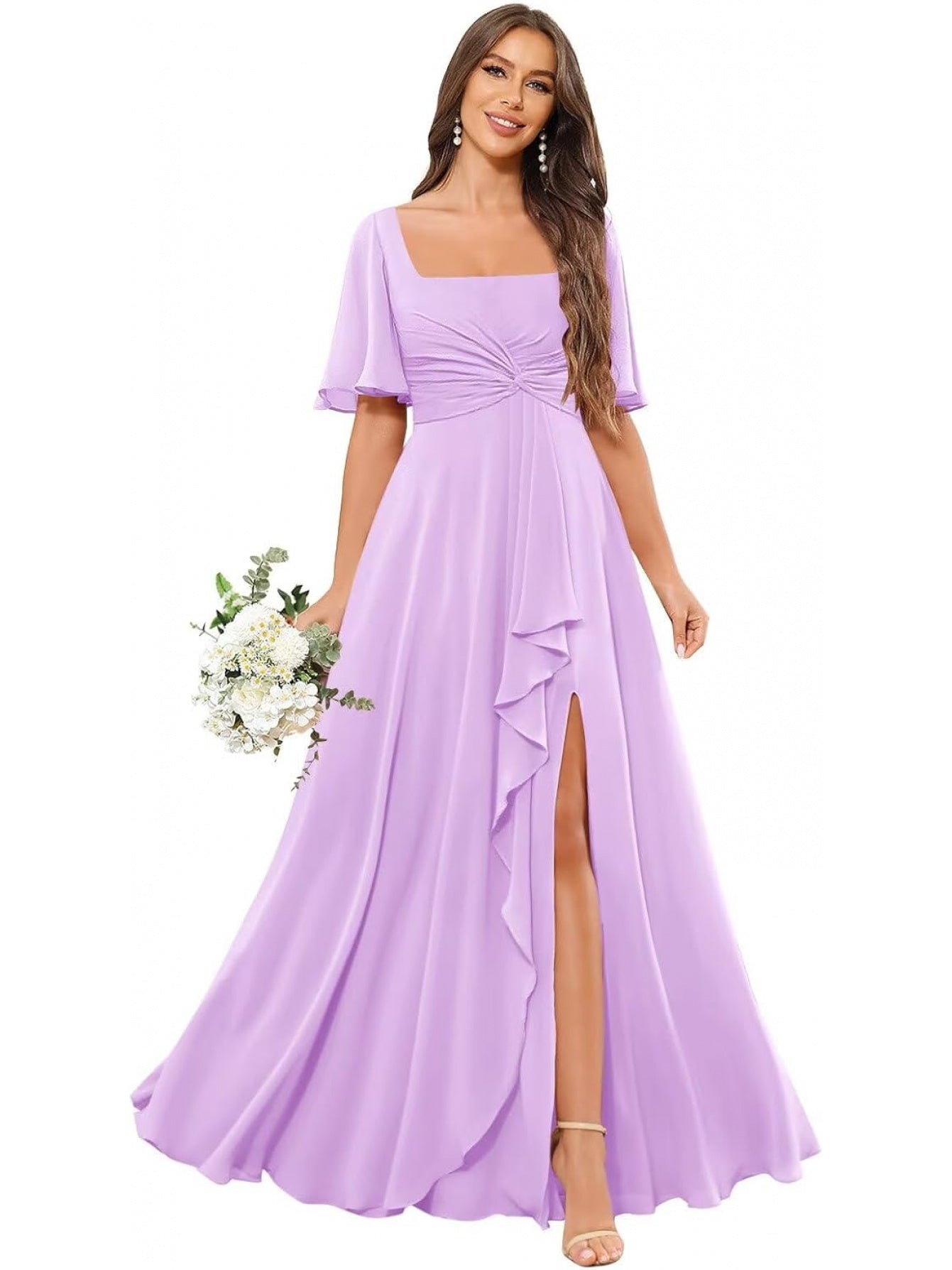 BUCHUCA Celeste Grace Chiffon Gown