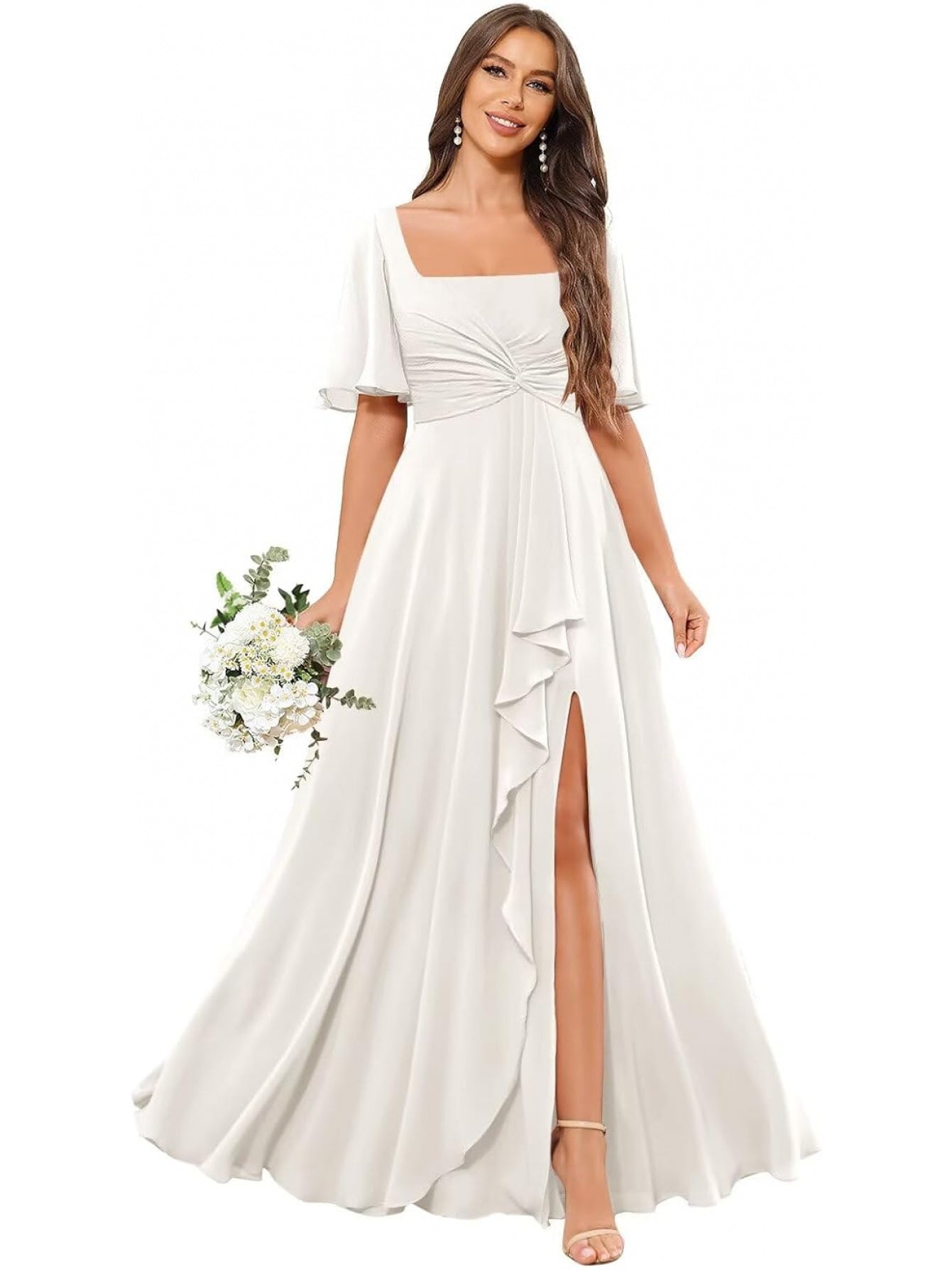 BUCHUCA Celeste Grace Chiffon Gown