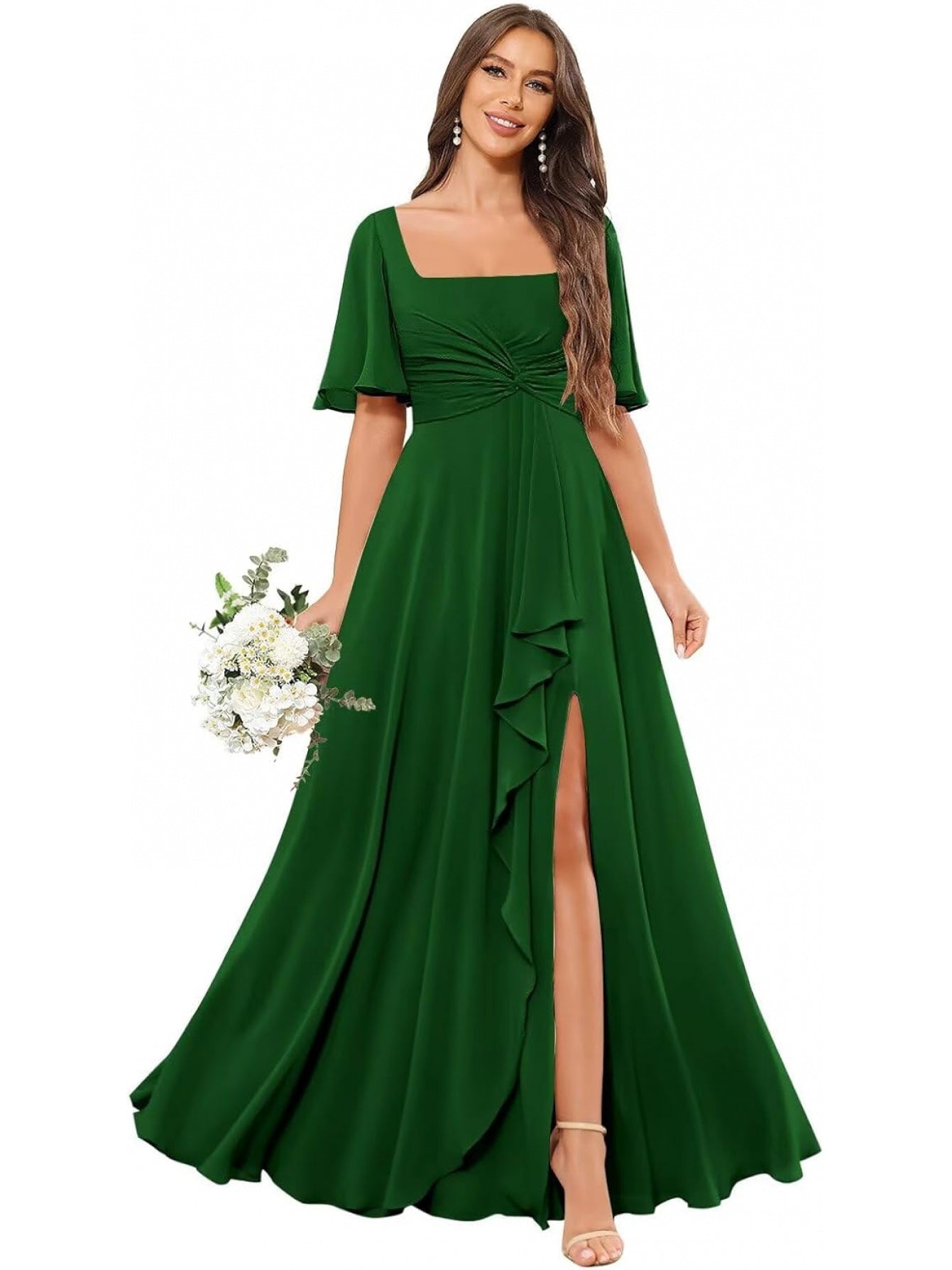BUCHUCA Celeste Grace Chiffon Gown